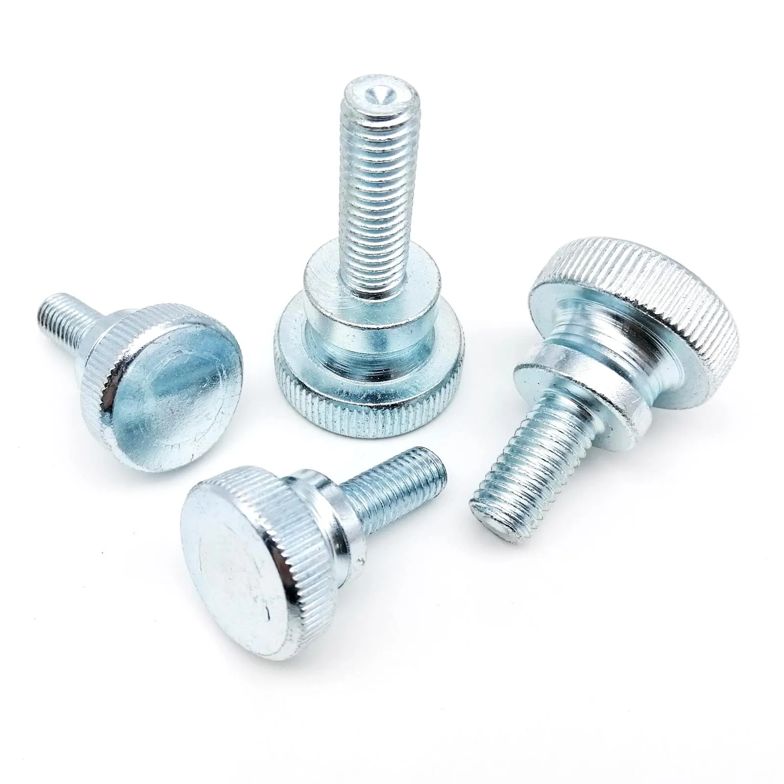 1/2/5pcs M3 M4 M5 M6 M8 M10 DIN464 GB834 Knurl High Step Head Hand Tighten Thumb Screw Bolt Curtain Wall Glass Adjust Thumbscrew