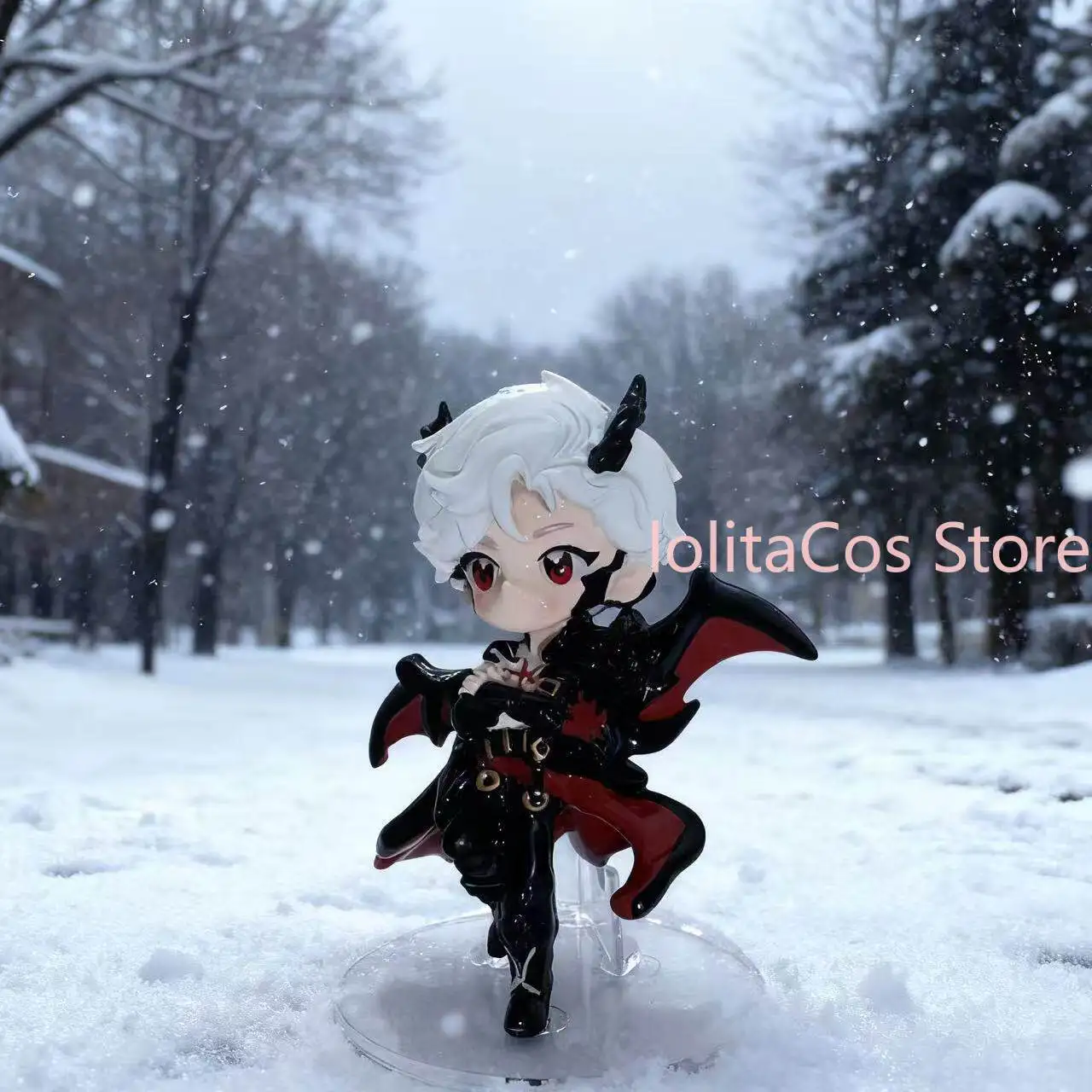 

10cm Love and Deepspace Dragon Sylus Q-version Figurine Anime Desktop Ornament Room Decor Little Statue Girl Birthday Gift Xmas