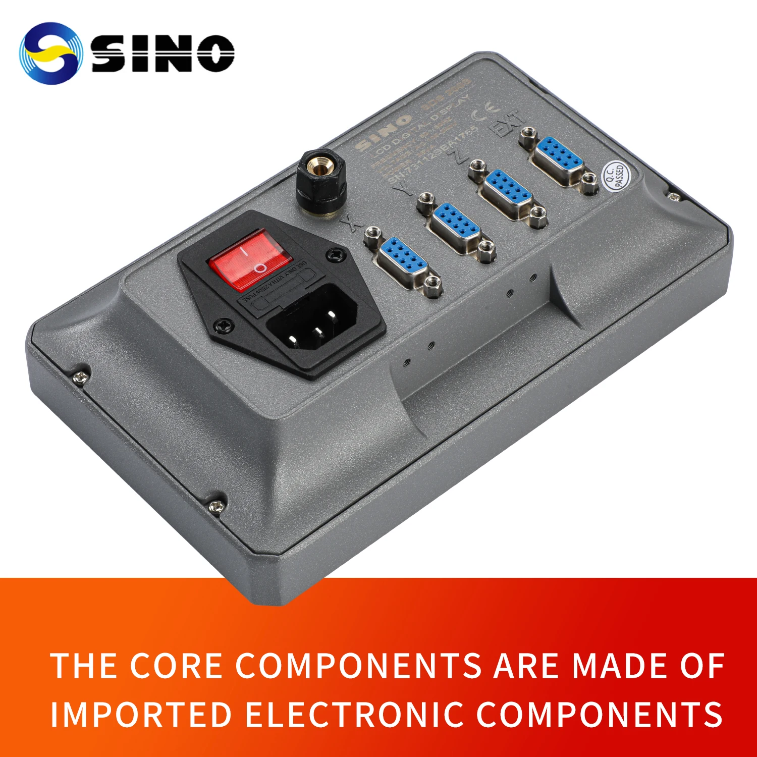 SINO Touch Screen SDS200S 3 Axis LCD Digital Readout Supports 5 Language DRO Display Big Screen For Lathe Grinder Millilling