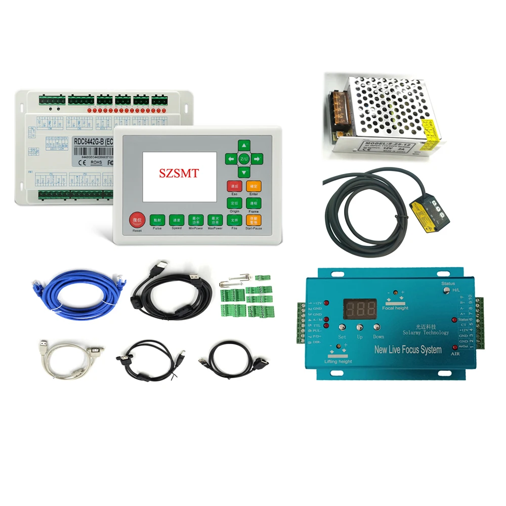 Imagem -05 - Focus Live System Board com Sensor Motor Pequeno para Gravação e Máquina de Corte do Co2 Novo