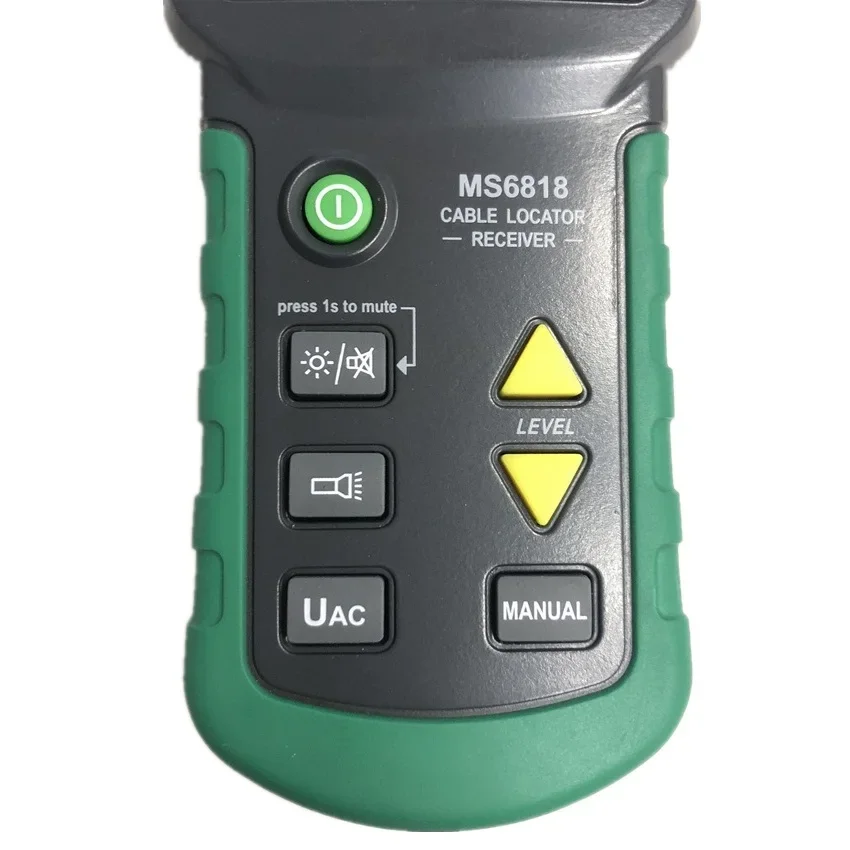 Mastech MS6818 Digital Wire Cable Tracker Transmitter Underground Cable Locator Electrical Line Detector