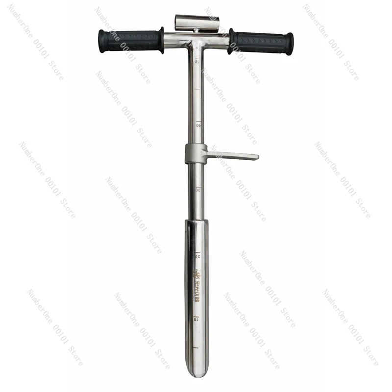 

Soil Drill 304 Stainless Steel Soil Remover, Soil Sampler, Ring Knife Drill, Twist Drill, Dutch Drill