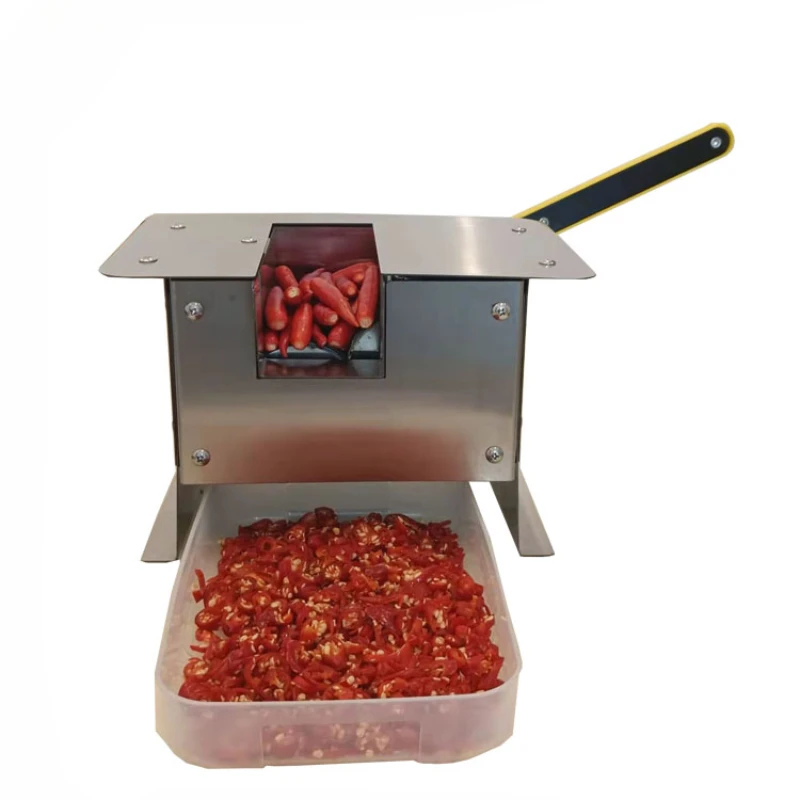 Pepper cutting machine, divine tool for cutting circles, Xaomi dried chili peppers, household and commercial, manual stainless