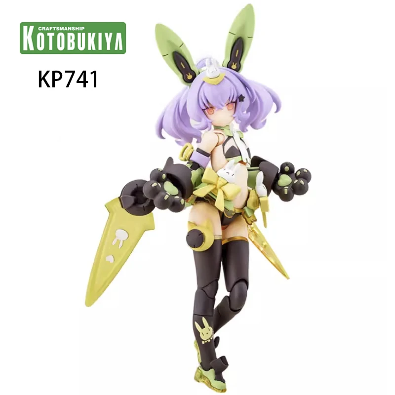 

Original Kotobukiya KP741 Megami Device PUNI MOFU Tu Rabbit Mobile Suit Girl Assemble Model Kits Action Figure Collectible Toys