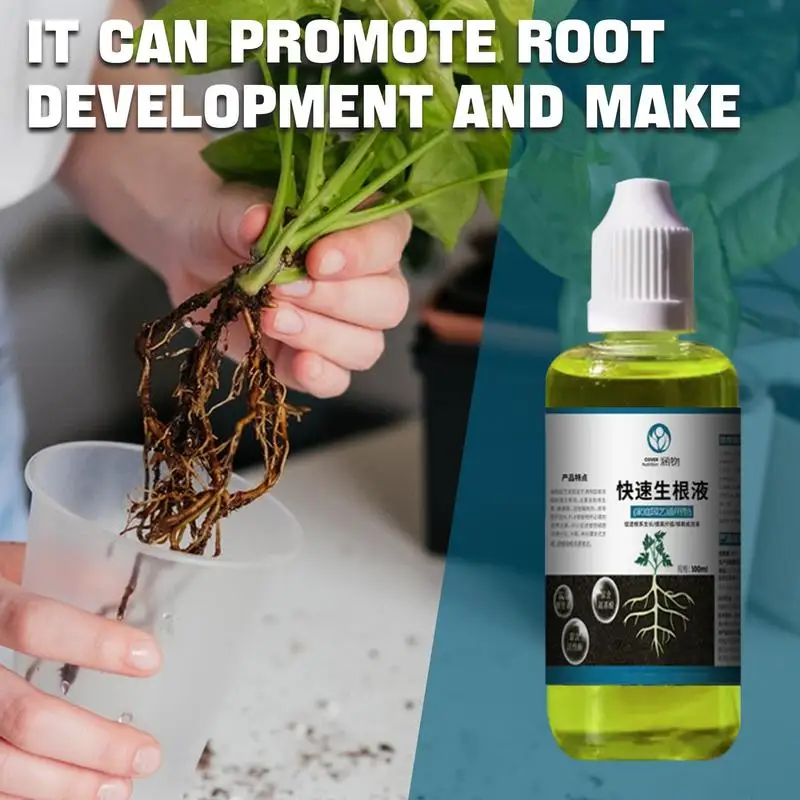 Hydroponic Nutrients Plant Growth Enhancer Supplement 100ml Rapid Rooting Solution Plant Growth Enhancer Supplement For Plant