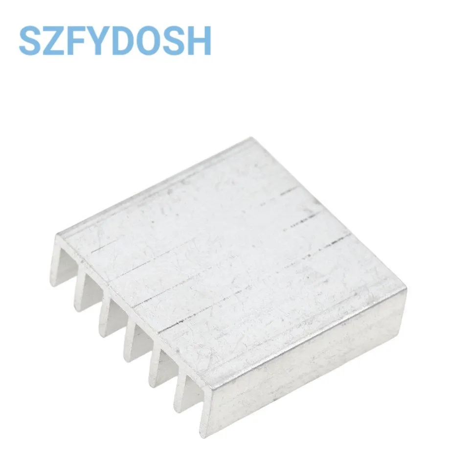 10PCS Heatsink Radiator Cooler Radiator 20x20x6MM High Quality Silver Heat Sink 