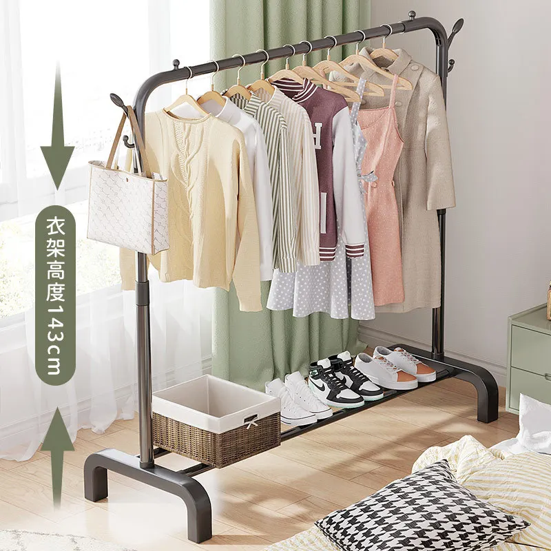 Coat Rack Clothing Rack Stand Floor Hanger Storage Modern simple Clothes Storage Rack Bags Storage Nordic Furniture