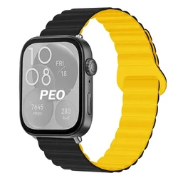 Magnetic Loop for Huawei Watch Fit 3 Strap Silicone Bracelet Wristband Redplacement correa Watchband for Huawei Fit3 Accessories