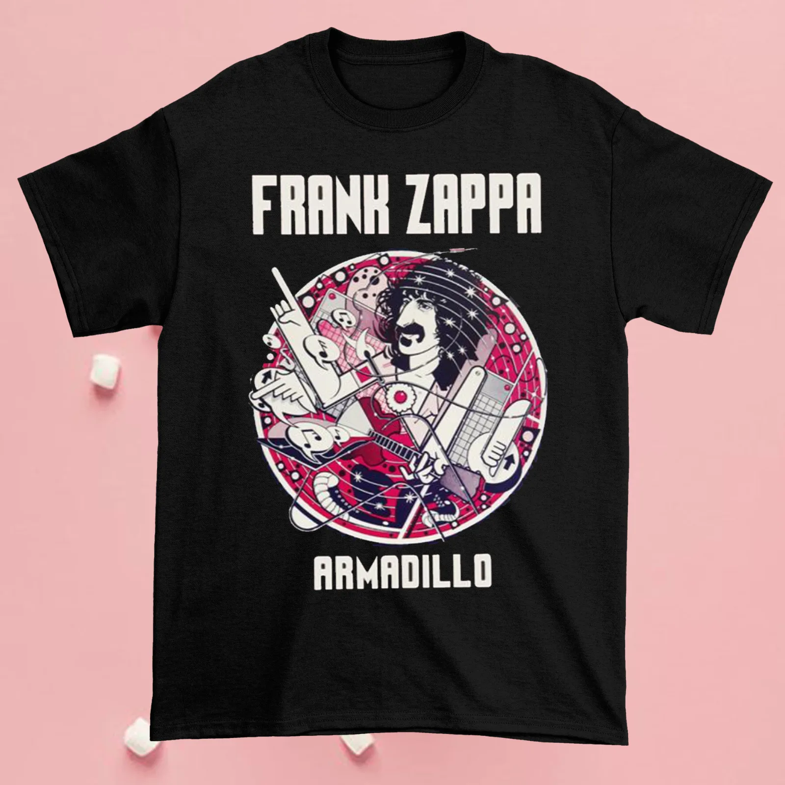 Vintage Armadillo Frank Zappa Trending Unisex T-Shirt E832