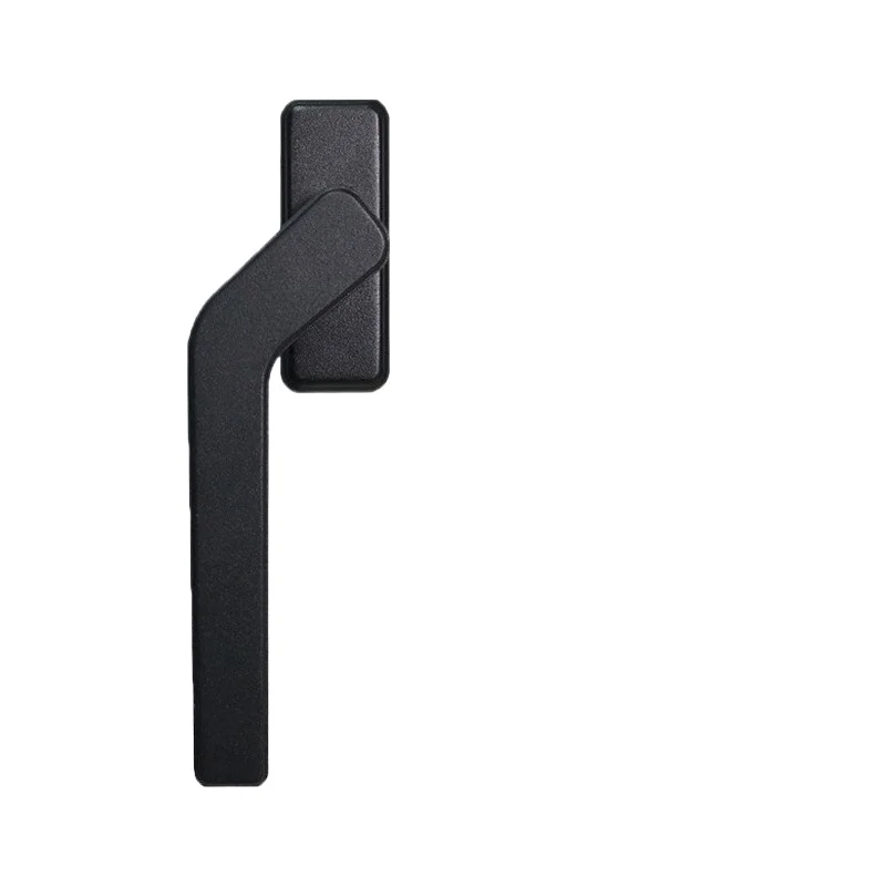 For Broken Bridge Aluminum Door and Window Handle Window Square Shaft Handle Silent Transmission Crooked Handle