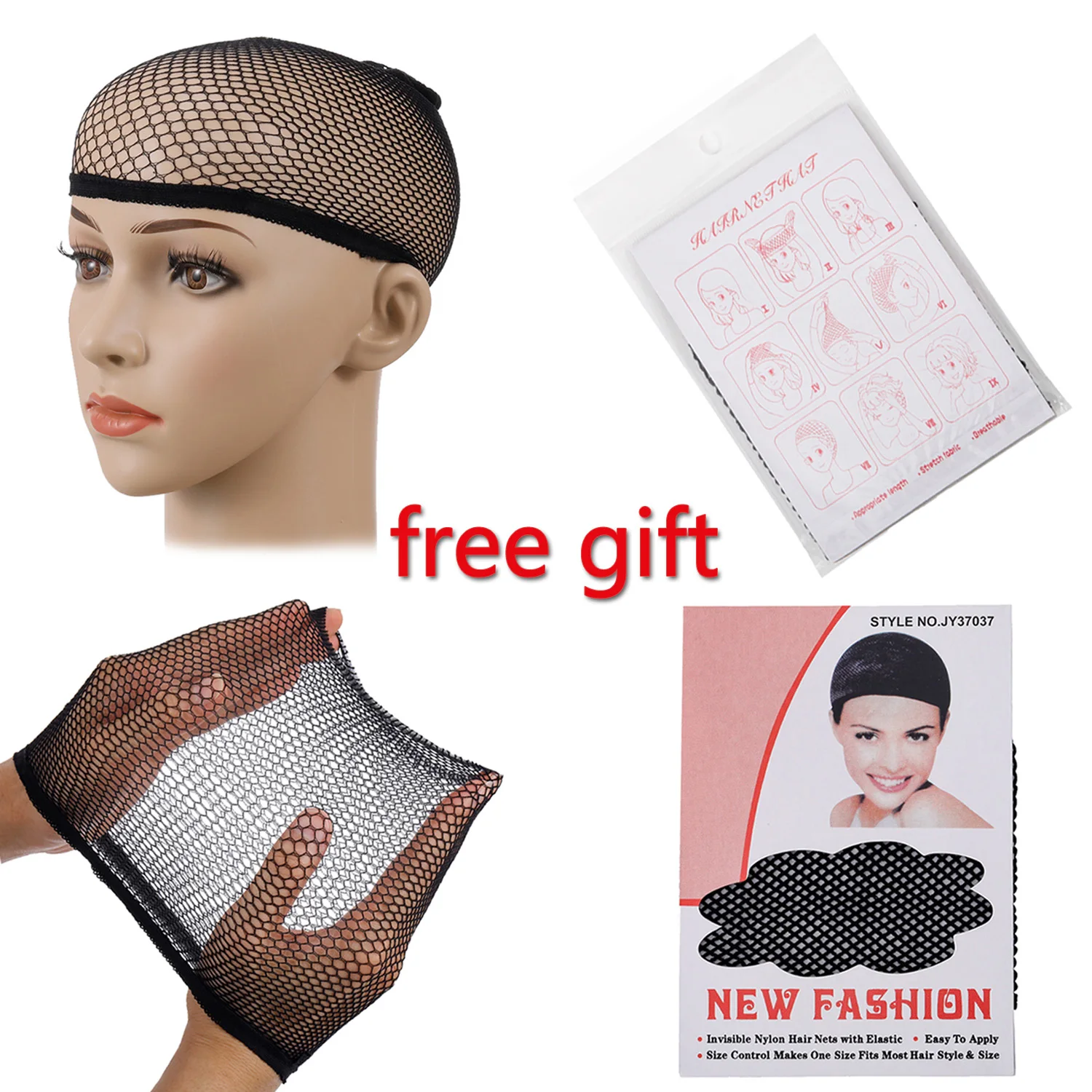 Short Natural Wigs with Bangs for Women