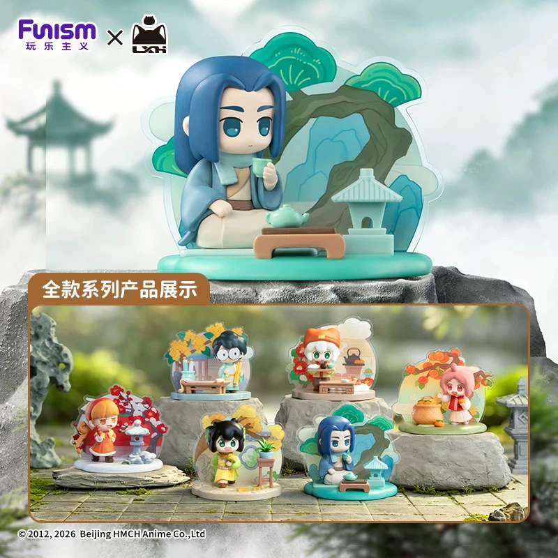 New Genuine Funism Luo Xiao‑Hei Four Seasons Autumn & Winter Blind Box Collectible Figure Toy Desktop Ornament Gift Merchandise
