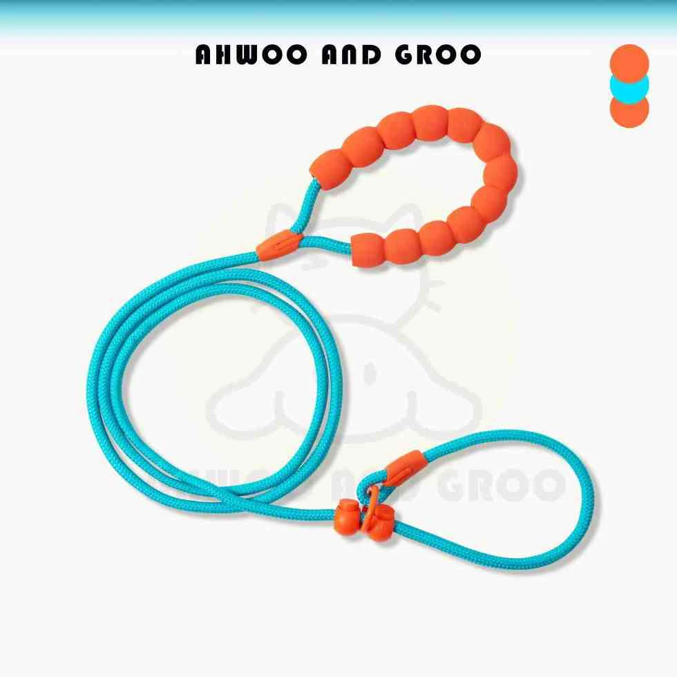 150 cm rundes Trainingseil für Hunde, leichtes Nylon-P-Kettenhalsband, verstellbar für kleine und mittelgroße Hunde, Gehleine, Heimtierbedarf – Detail 19