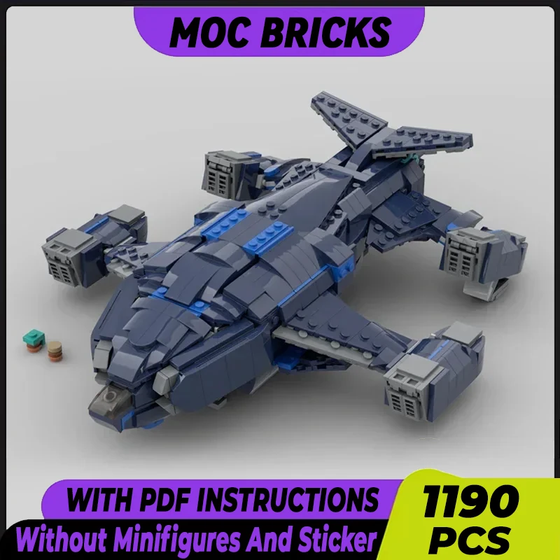 

Large Spaceship Model Moc Building Brick Elite Dangerous Alliance Technology Modular Blocks Gift Christmas Toy DIY Sets Assembly