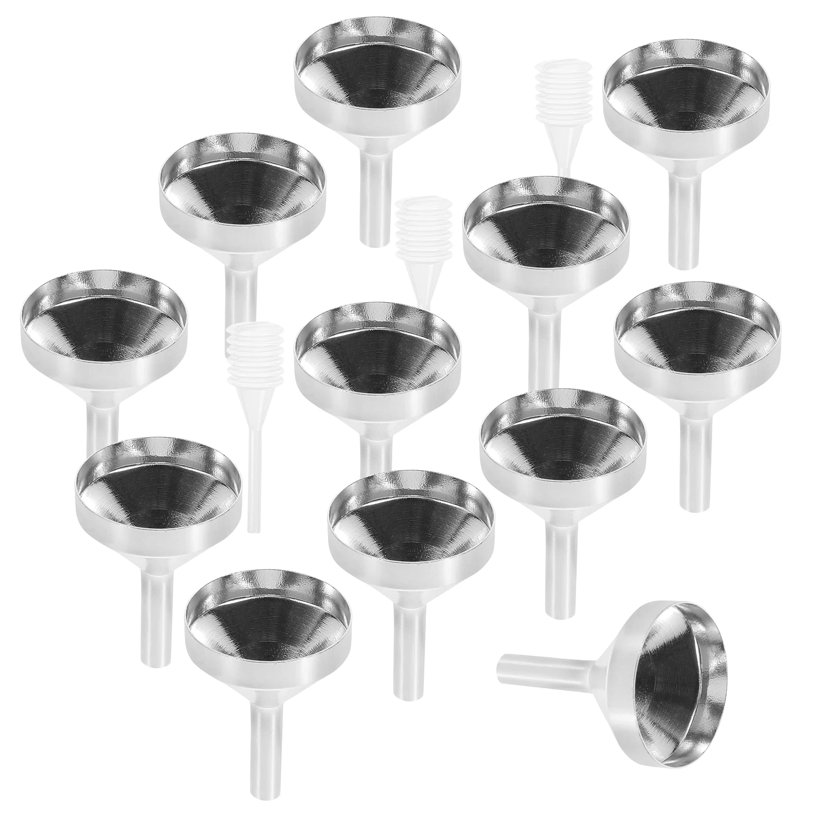 

1Set Mini Funnels Perfume Pipette Spring Droppers Liquid Refilling Supplies Essential Oil Filling Tools Funnel with Droppers
