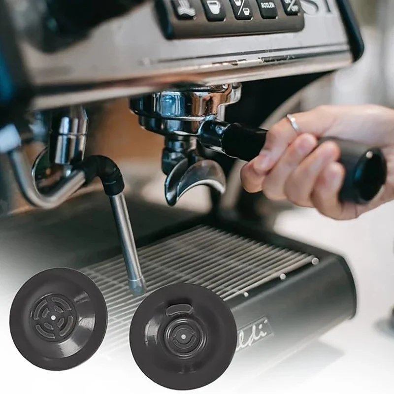 2Pcs 54MM Espresso Cleaning Disk Compatible With Espresso Machines Espresso Coffee Accessories Cleaning Disk for