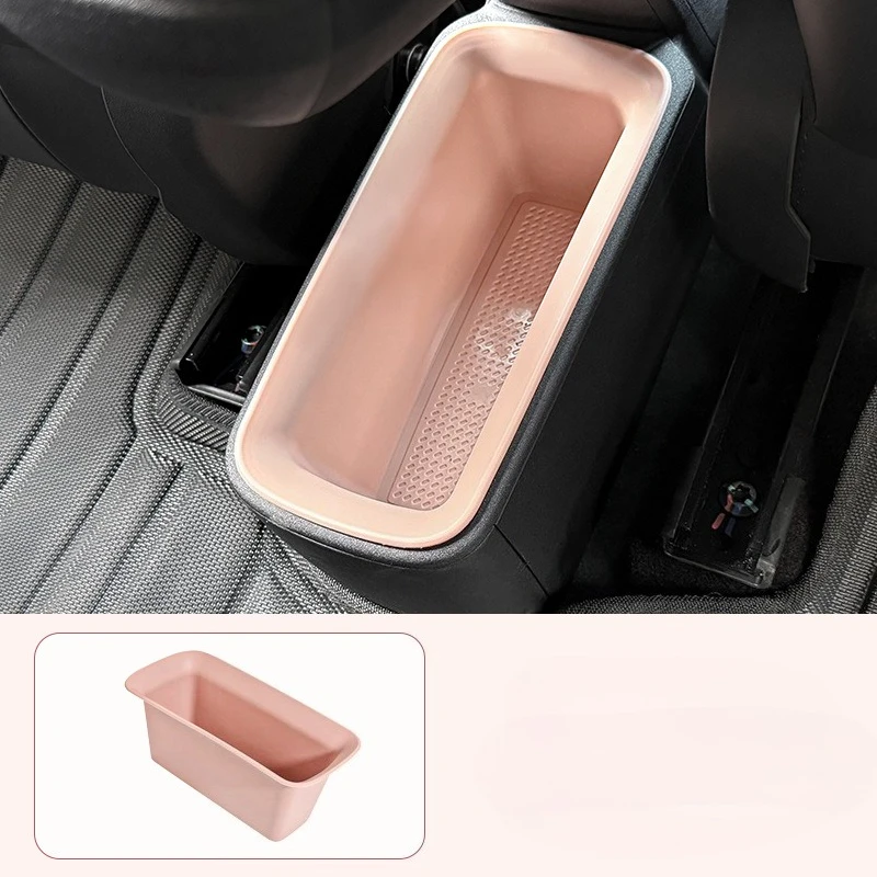 Rücksitz-Armlehnen-Aufbewahrungsbox für BYD Seagull Mehrschichtiger Organizer mit Silikon-Einlage Maßgefertigte Hintere Konsolen-Aufbewahrung Auto-Innenausstattung – Detail 4