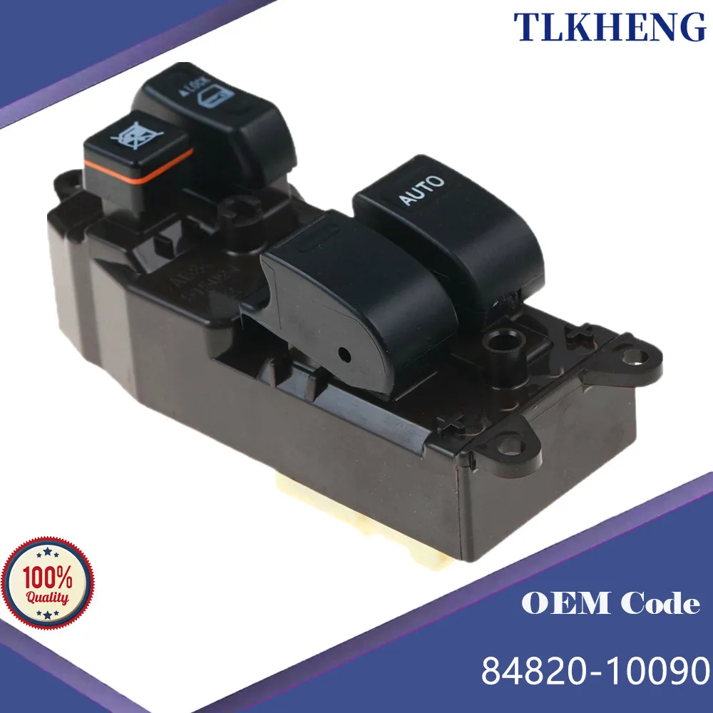 

84820-10090 Электрический переключатель управления окном правый для Toyota Hilux Hiace Land Cruiser 1996-2008 гг.