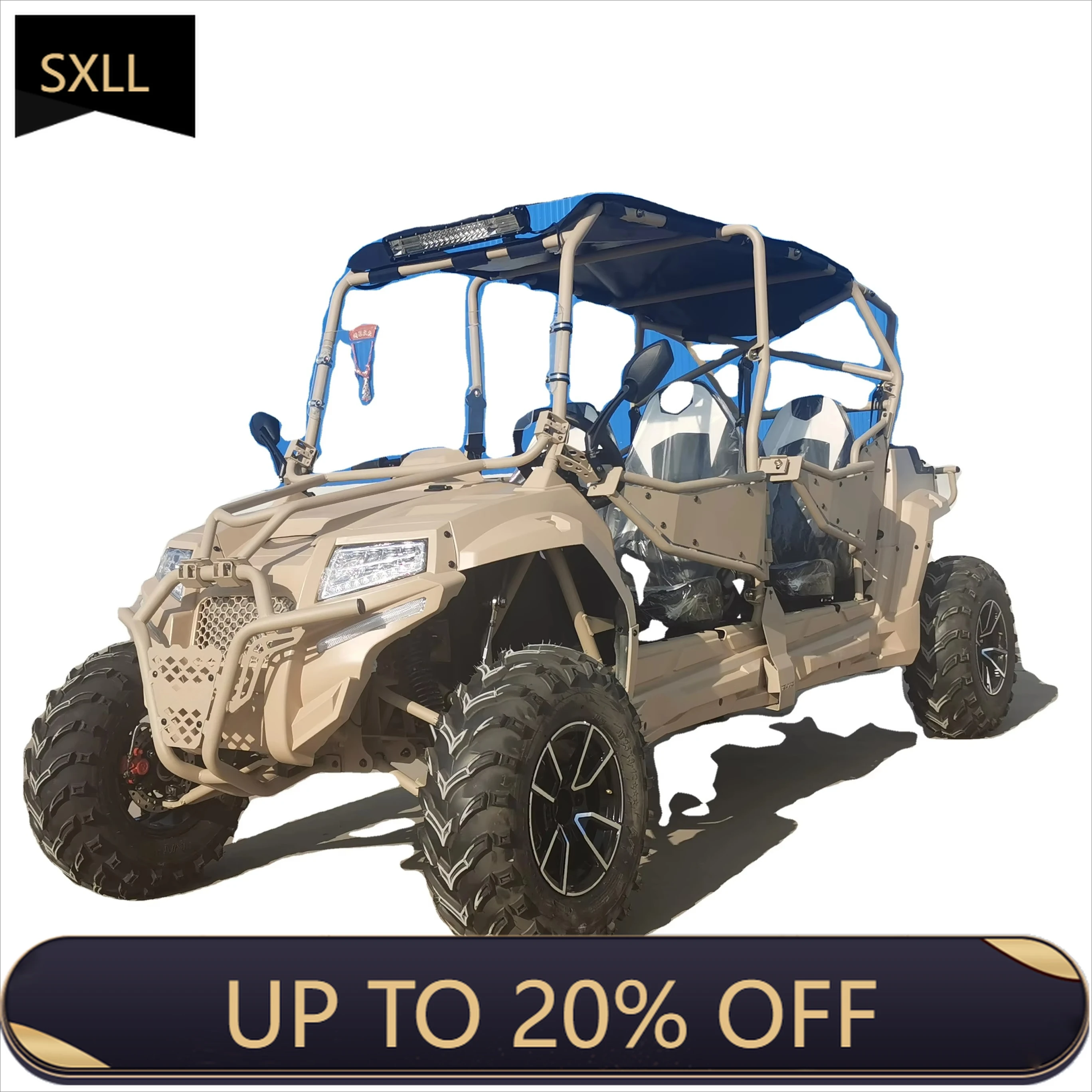 

SXLL Внедорожник с квадратным питанием, 4-местный внедорожник с боковой стороны, 400 мл UTV с EPA