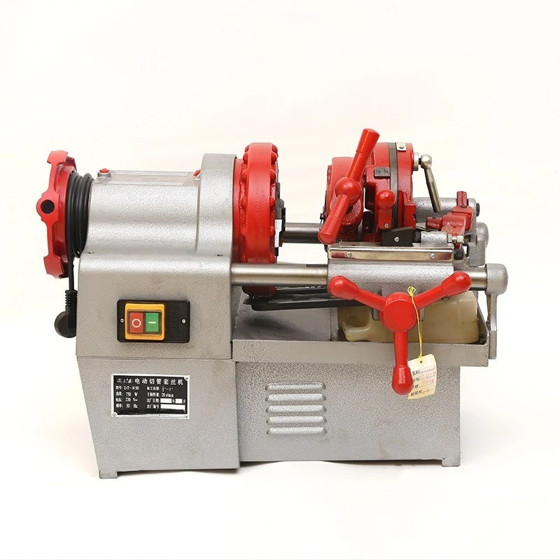 

Electric pipe cutting and threading machine thread threading machine tooth opener