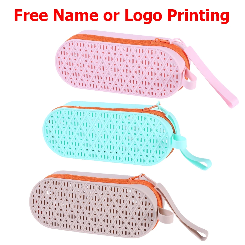 

Free Name Printing Surprise Gift Baby Storage Box Pacifier Case Silicone Bag More Thoughtful and Unique