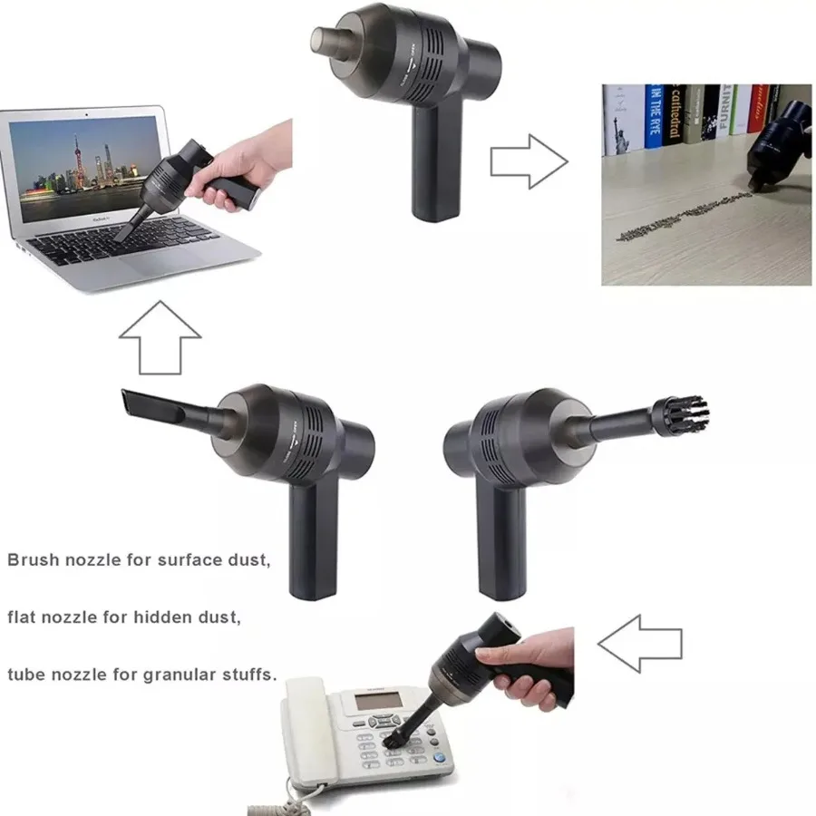 

Portable Cordless Electric Air Duster Keyboard PC Car Cleaner Tool Rechargeable Compressed Air Duster Keyboard Cleaner Electric
