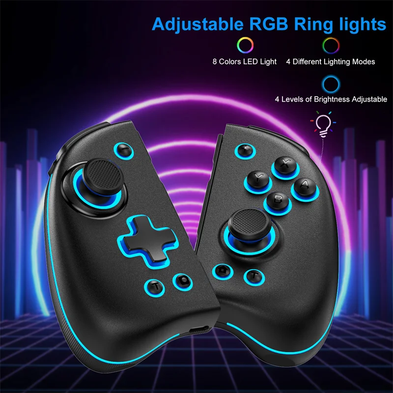 

KS47 Joypad Pro контроллер для переключателя для автоматического пожара Bluetooth турбо функция Pro контроллер для Nintendo переключателя OLED