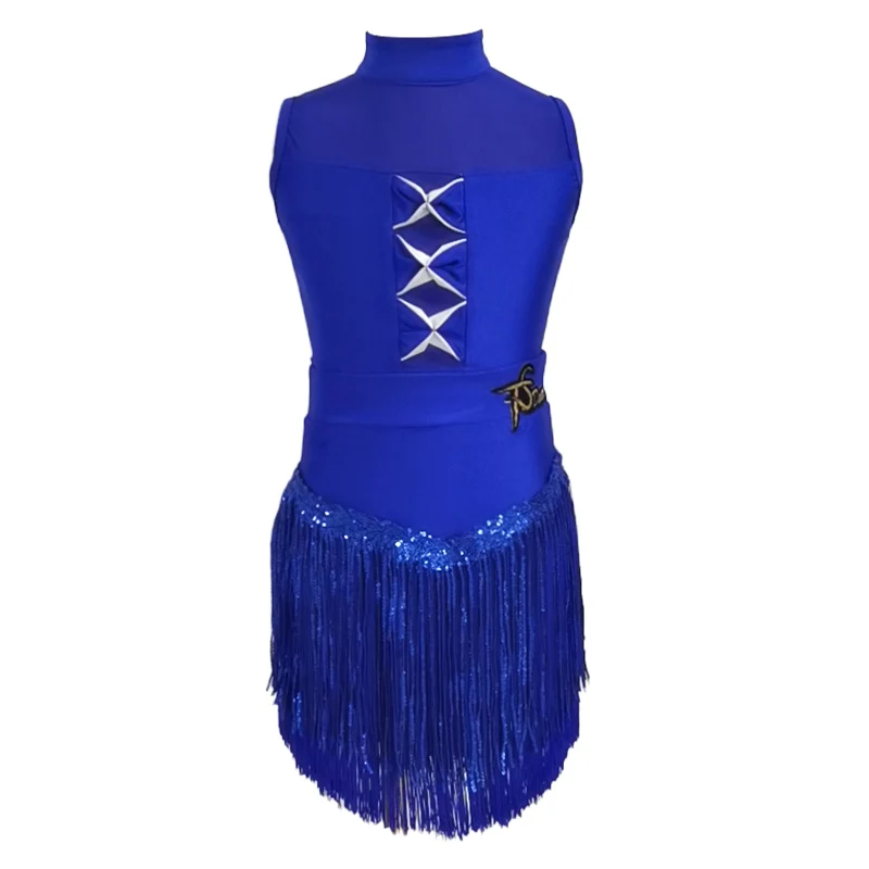 Maßgeschneiderter Rock für lateinamerikanischen Tanz, Übungsoutfit für Mädchen, Performance-Kostüme, Anzug-Set, Ballsaal-Tanz-Wettbewerbskleider für Damen