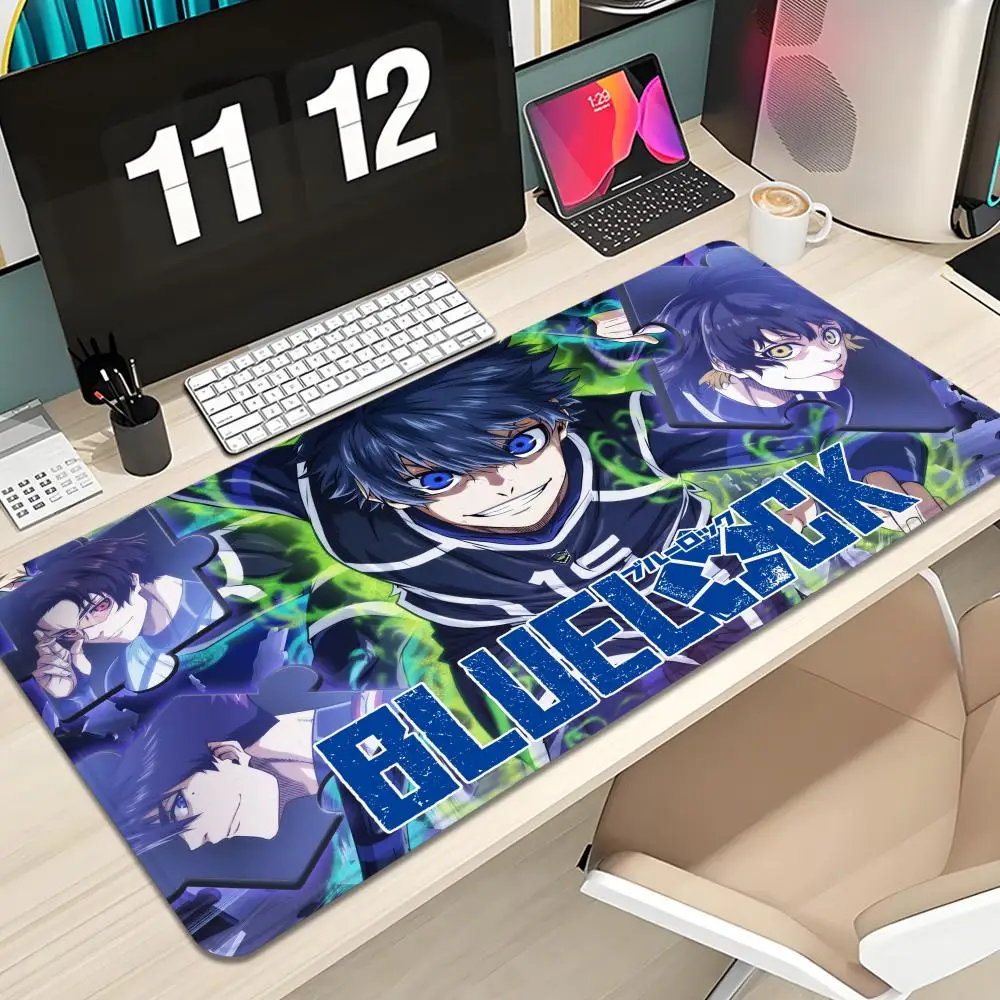 

Blue Lock Mouse Pad Keyboard Mousepad large 1200X600 mm Desk Mat PC Gamer High definition printing Table pad