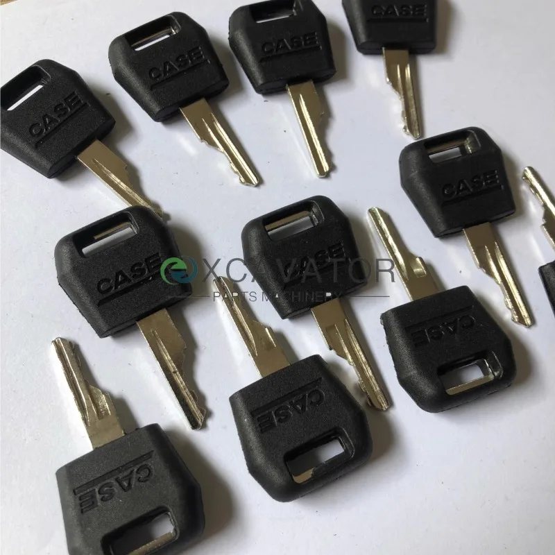 50pcs Tractor Skid Steer Loader Key D250 Ignition Key Starter Lock Power Switch