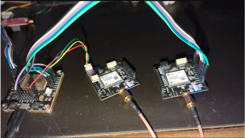 VoltSZED-F9P-01B-01 Excellent Board Works Serial I2C And SPI ESP32 Controlling I2C And SPI UM982