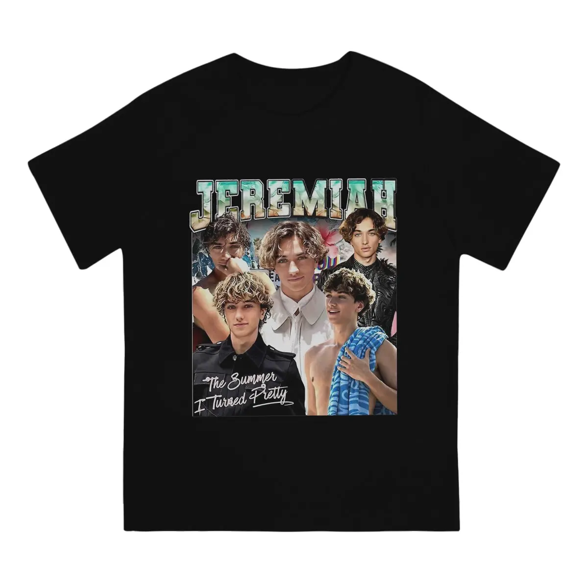 T-Shirts Team Jeremiah Vintage Style Fashion Tees Short Sleeve The Summer I Turned Pretty T Shirts Round Neck Clothes Gift Idea