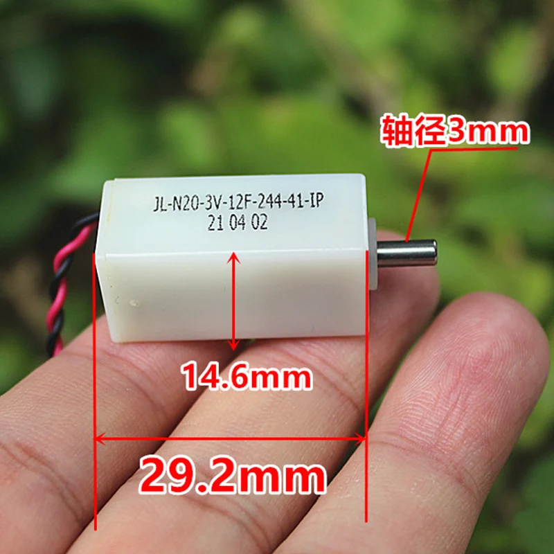 Waterdichte Mini N20 Reductiemotor Micro Volledig Metalen Versnellingsbak DC 3 V-6 V 5 V 66 RPM Lage Snelheid Grote Koppel DIY Slot Speelgoed Robot Slimme Auto