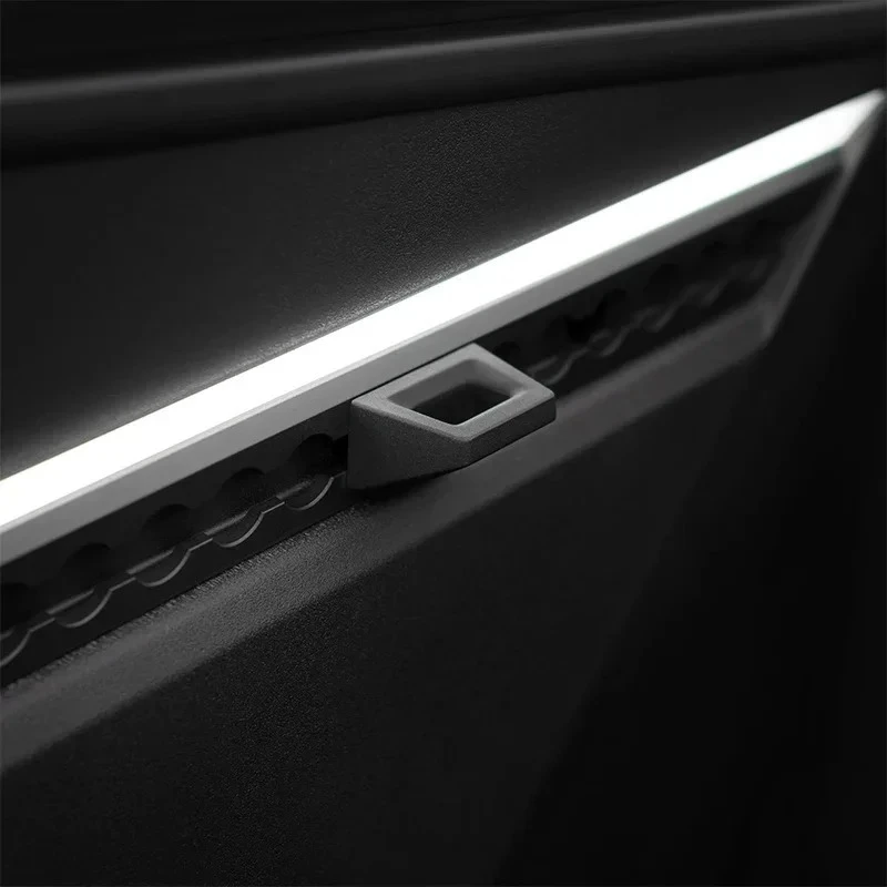 Rear Bucket Rail Hook for Tesla Cybertruck 2025 Car Track Combination Equipment Rear Bucket Multifunctional Track Accessories