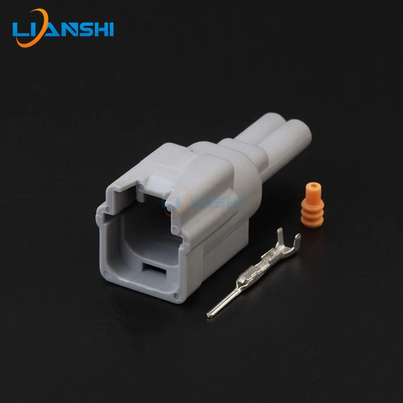 2 Way 7282-7770-40 7183-7770-40 Sealed Waterproof Connector Plug Socket Kit w/ Terminals For Nissan Teana Wheel Speed Sensor Wir