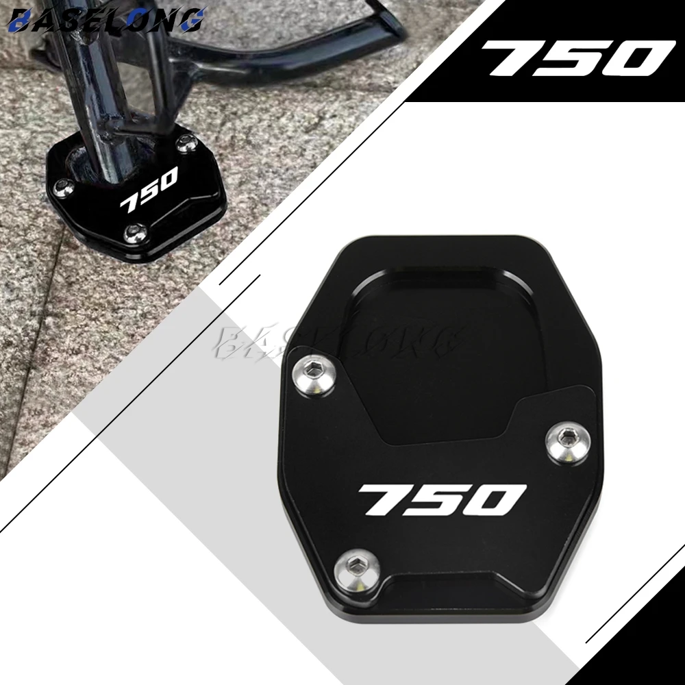 

Motorcycle Accessories Kickstand Side Stand Enlarger Extension Plate Pads For Hodna Forza 750 Nss 750 Forza750 Nss750 2021-2026