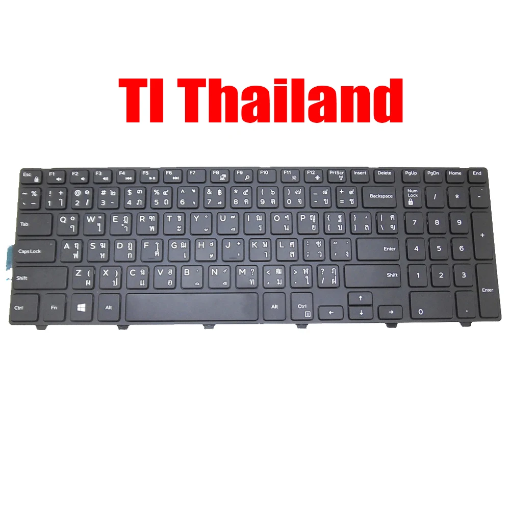 

TI Thailand Keyboard For DELL For Inspiron 3552 3555 3558 3559 3560 3565 3567 3568 3570 3573 3576 5542 5543 5545 5547 5548 5551