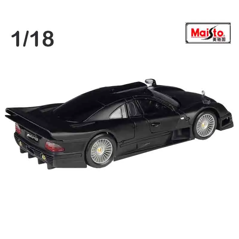 

1/18 модель автомобиля Maisto MERCEDES CLK-GTR, имитация гоночного автомобиля, коллекция моделей, украшение для дисплея, индивидуальный подарок на день рождения для детей