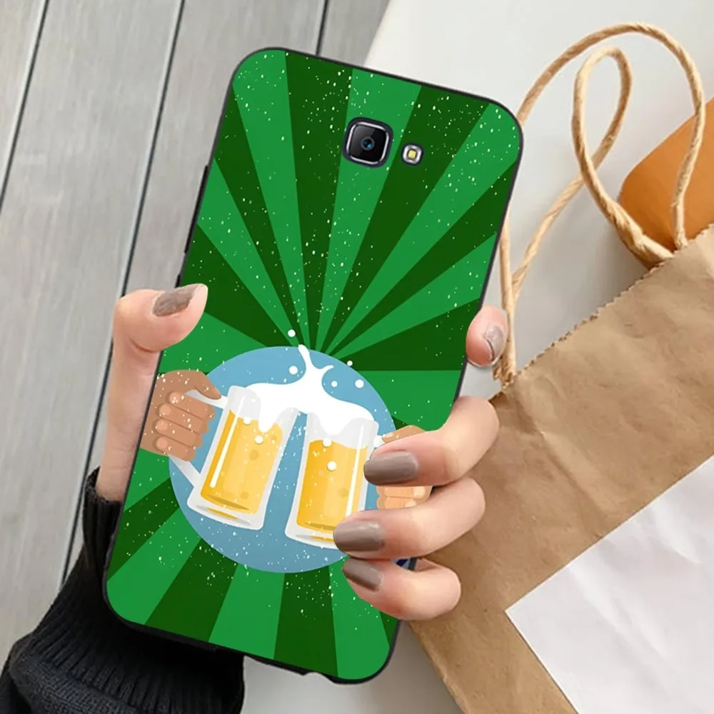 Beers Alcohol Bubble Phone Case For Samsung J 7 plus 7core J7 neo J6 plus prime J6 J4 J5 Mobile Cover