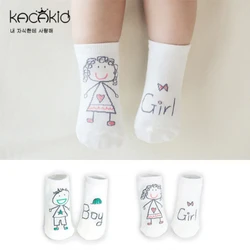 New Arrival Newborn Cotton Socks Cute Cartoon Cotton Baby Socks Non-Slip Bottom Boy and Girl Socks