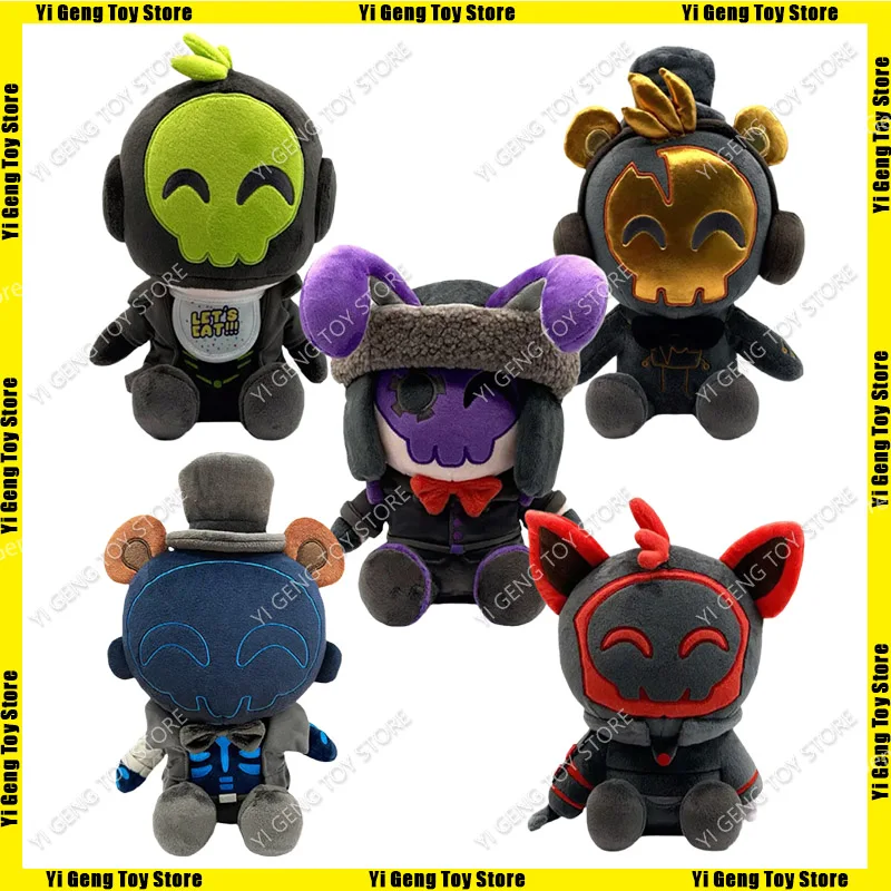 

Five Night Plush Toy the Living Tombstone Game TLT Music Band Soft Stuffed Doll Pillow Fan's Present Movie TV Collectible