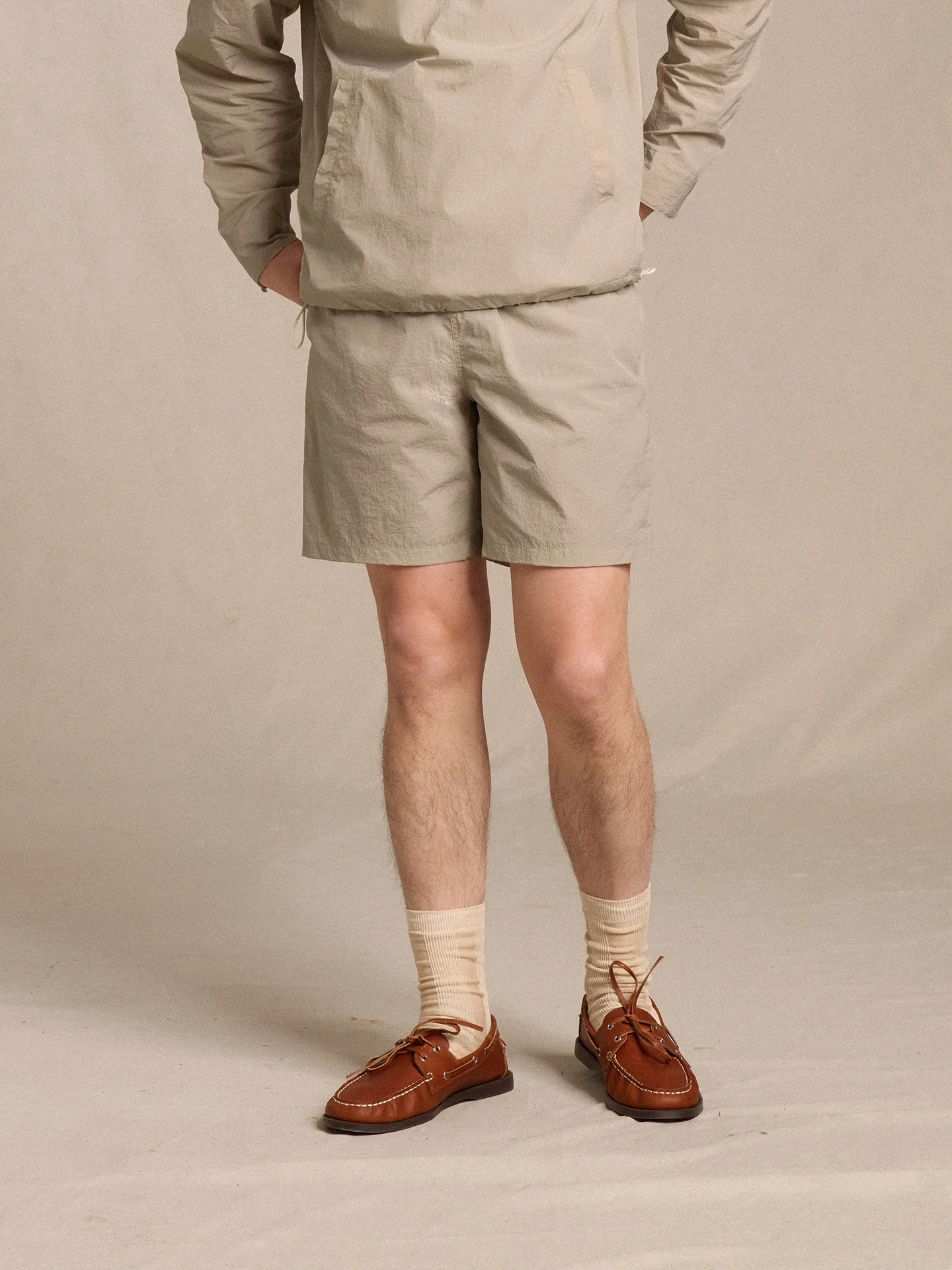 Cultum Lightweight Cool Feeling Beach Shorts Original Yarn Commuting Versatile Summer Lightweight Breathable Men's Shorts