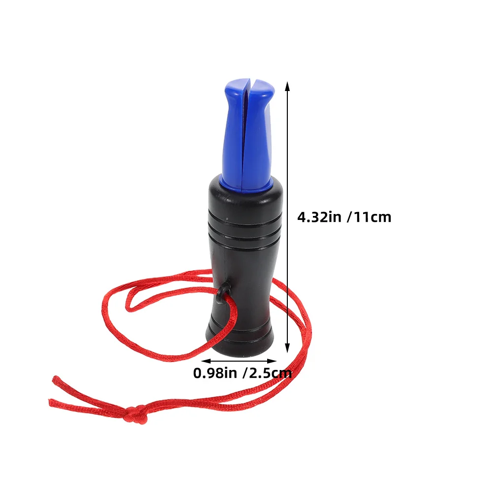 2 fischietti di emergenza per sopravvivenza all'aperto fischietti compatti ad alto volume con portachiavi per escursionismo campeggio caccia imitazione anatra uccello