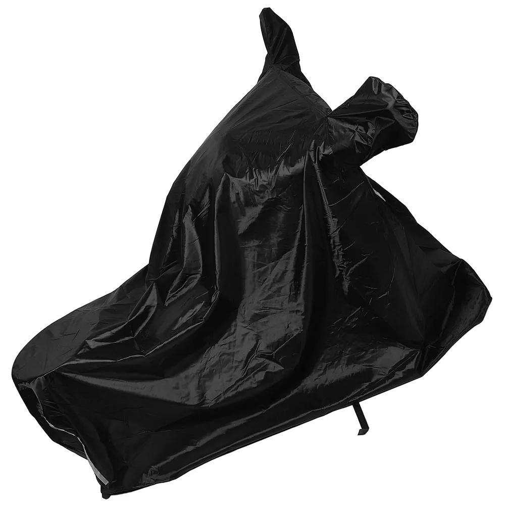 

Bike Motorcycle Cover Weatherproof UV Protection Black Heat Resistant Snowproof Motorbike Cover Suitable Bicycles Electric Bikes