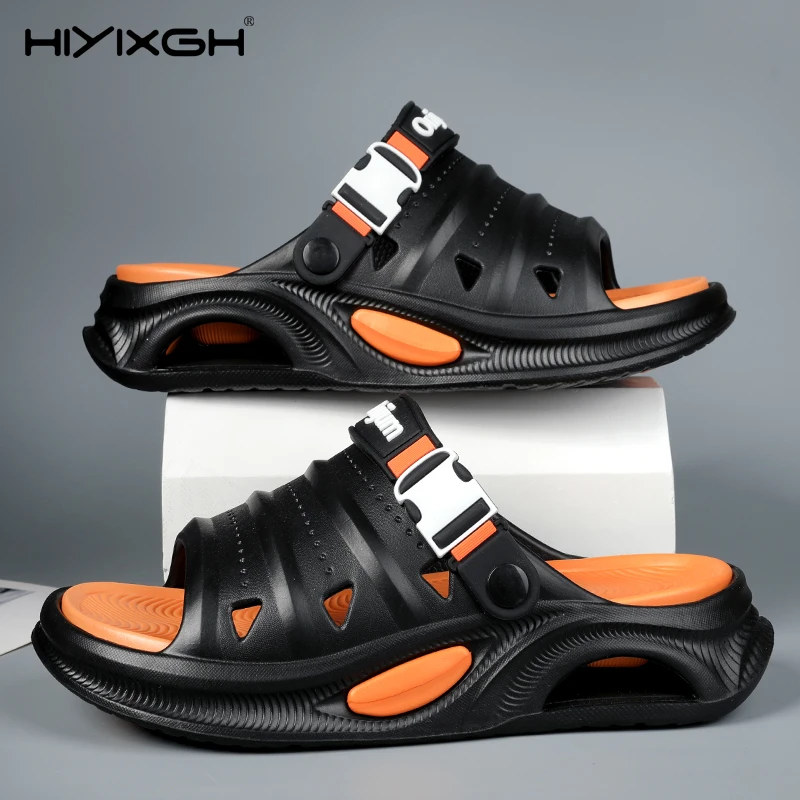 

Summer Men's Sandals Outdoor Slippers Beach Comfortable Slides Soft Clogs Men Casual Shoes Garden Shoes Women Male Beach Sandals