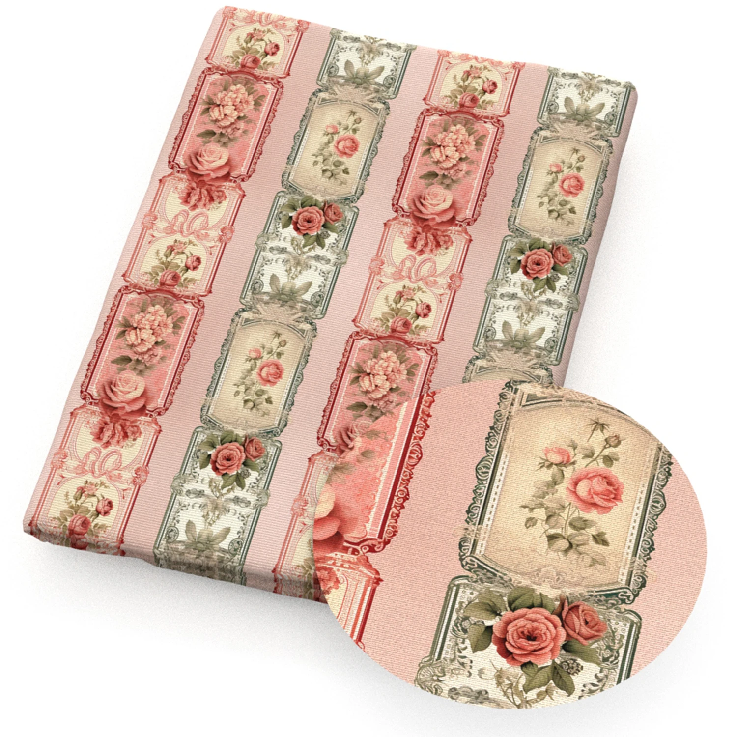 

50*145cm Flower Printed Polyester Cotton Fabric for Tissue Sewing Quilting Fabrics Needlework Material DIY Handmade,1Yc78078