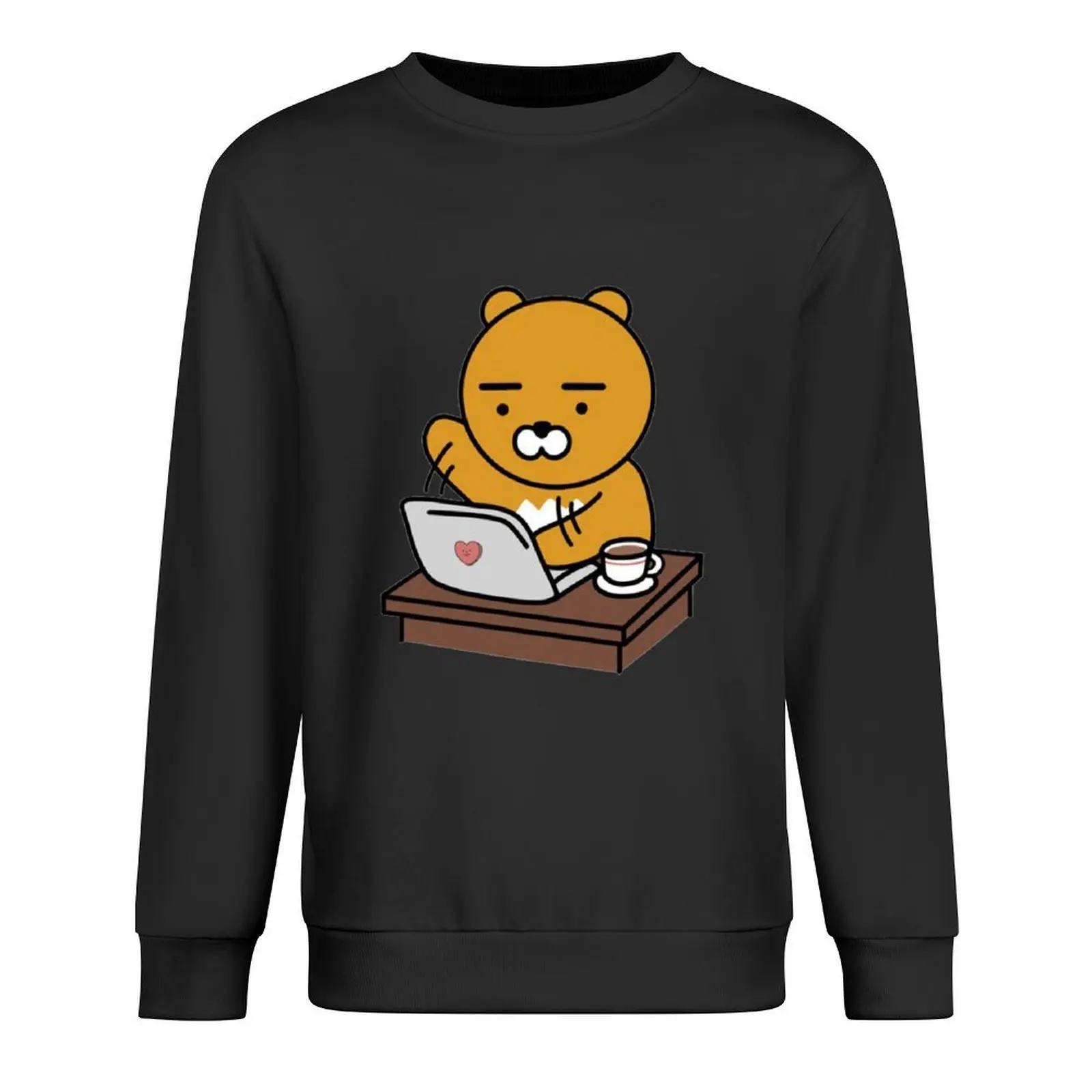 

Hard Working Ryan Pullover men's clothing graphic t shirts men anime clothes tracksuits men's sweatshirts