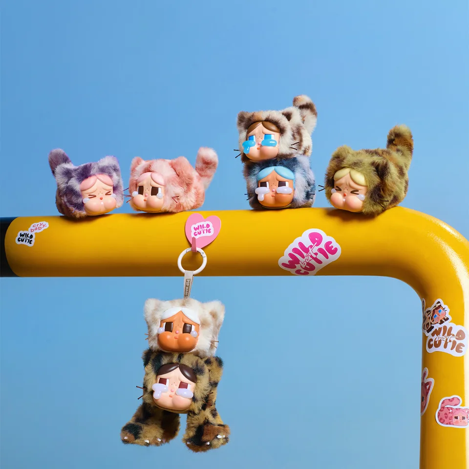 POP MART CRYBABY Wild but Cutie Series - Vinyl Plush Pendant Blind