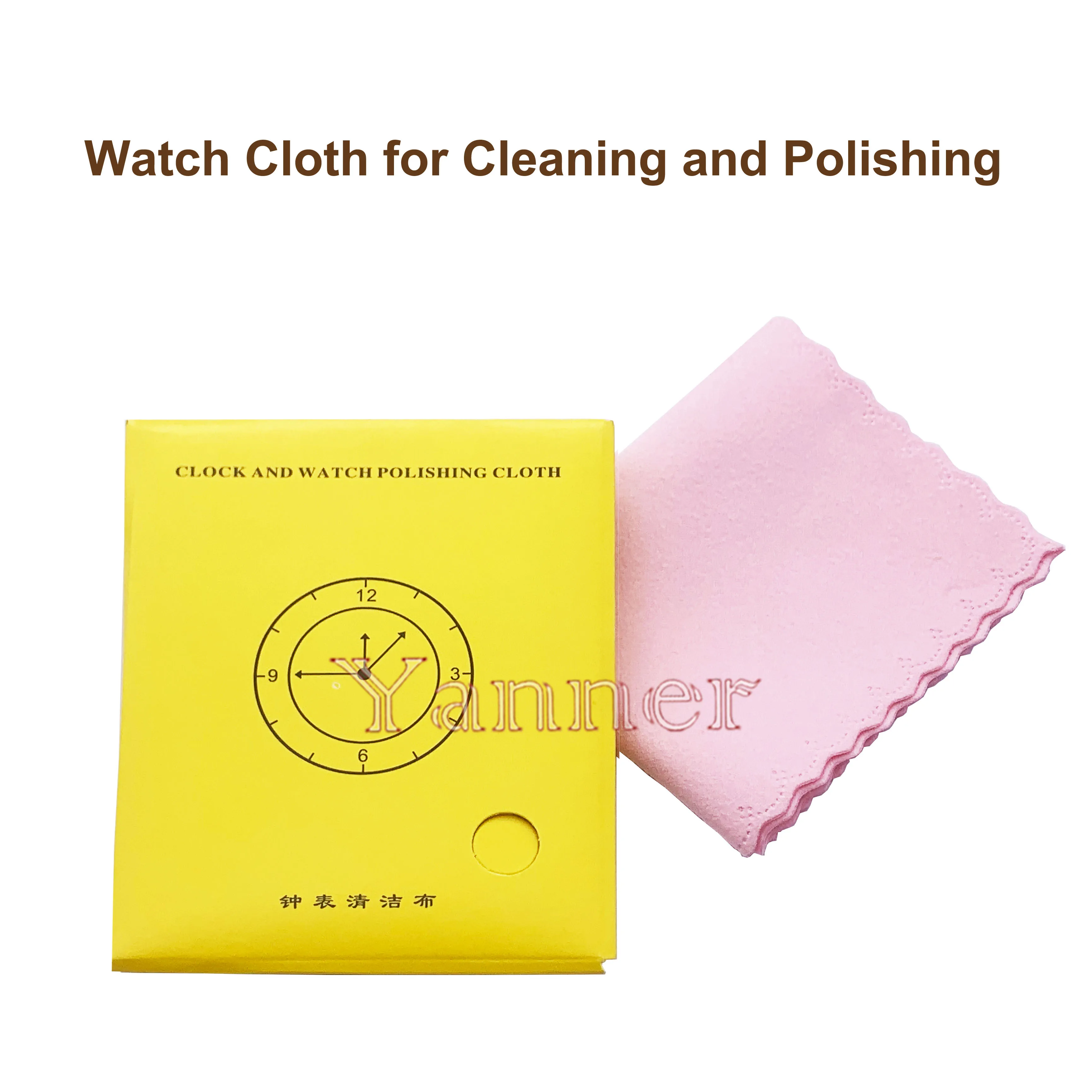 Soft Chamois Glasses Cleaner Watch Eyeglasses Microfiber Clean Cloth for Watch Repair and Polishing