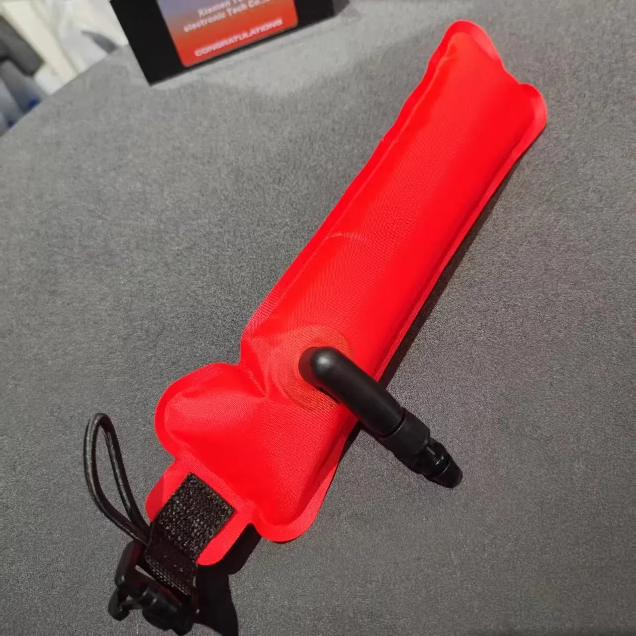 الغوص الفيل الصغير سحب قلادة سبائك الألومنيوم سلك صغير عجلة SMB العوامة ، إشارة تحذير قضيب الملحقات الصغيرة تذكارية #3